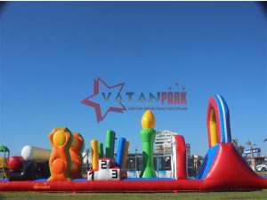 Şişme Olimpik Havuz Parkuru