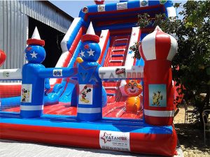 Şişme Kaydıraklı Büyük Oyun Parkı