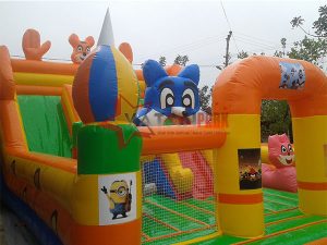 Şişme Oyun Parkı Turuncu Kedi