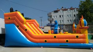 Şişme Oyun Parkı Siyah Maymun
