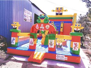 Şişme Oyun Parkı Sünger Bob Ve Kurbağa Evi