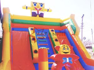 Şişme Oyun Parkı Sünger Bob Ve Kurbağa Evi