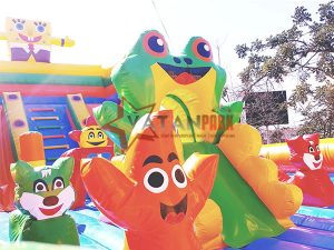 Şişme Oyun Parkı Sünger Bob Ve Kurbağa Evi
