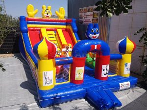 Şişme Oyun Parkı Renkli Figürler 1