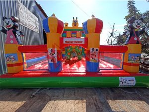 Şişme Kaydıraklı Oyun Parkı Mickey Mause 1 